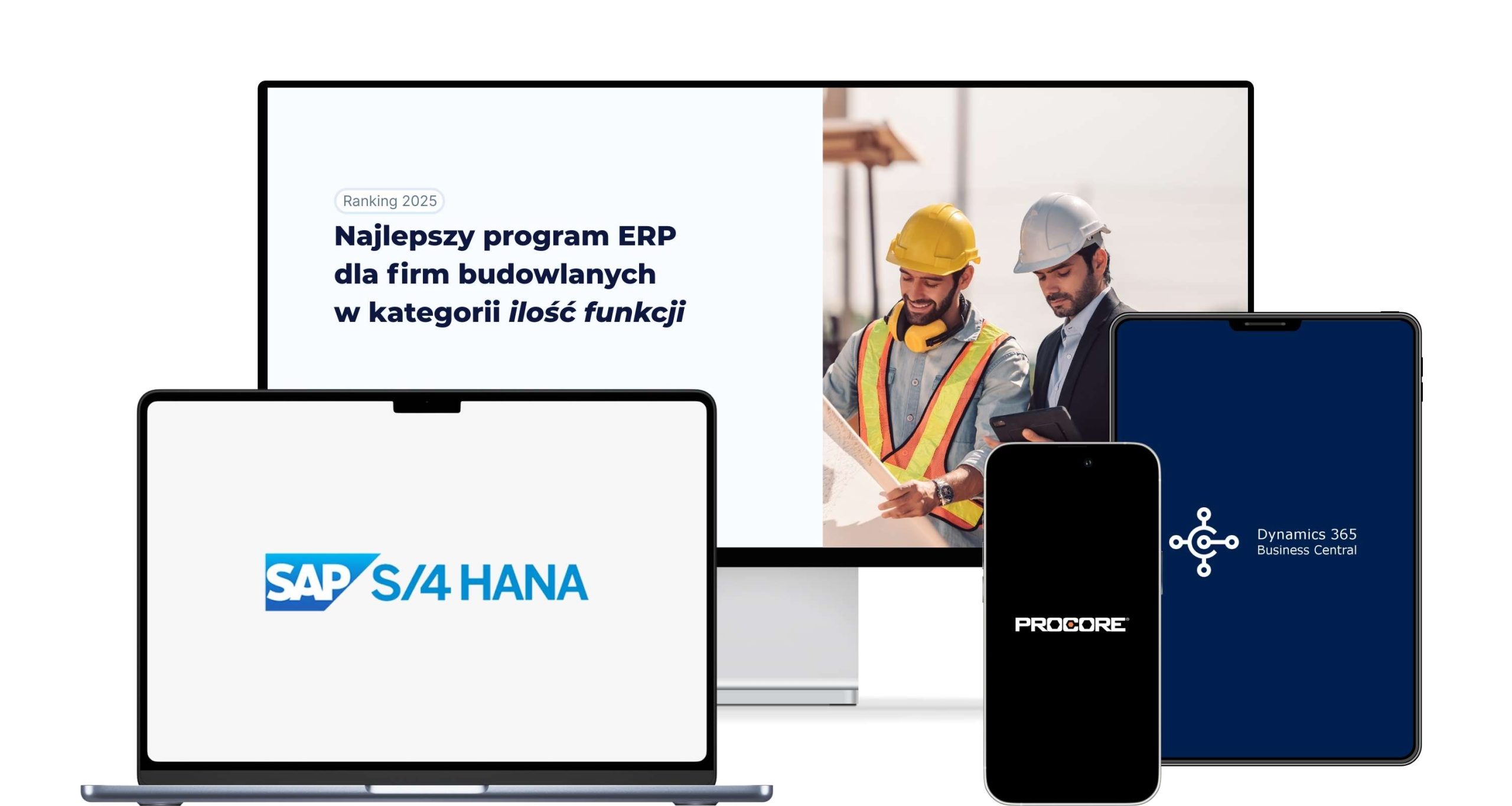 Najlepszy program ERP dla firm budowlanych w kategorii ilość funkcji (1)